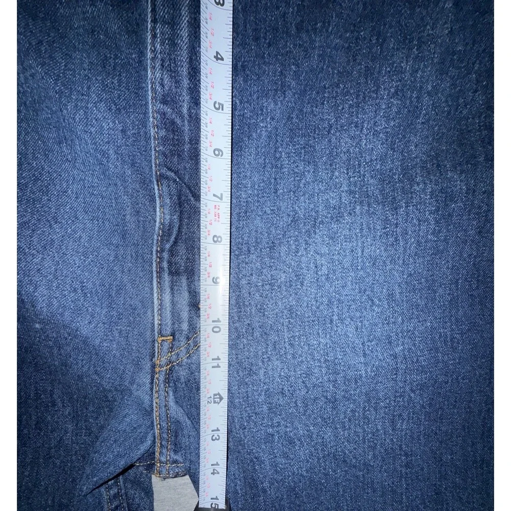 Levi 505 Men's Size 50x30 Big Tall Regular Fit Straight Leg Dark Wash